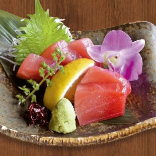 Beautiful tuna sashimi