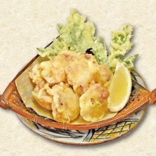 島ダコの天ぷら