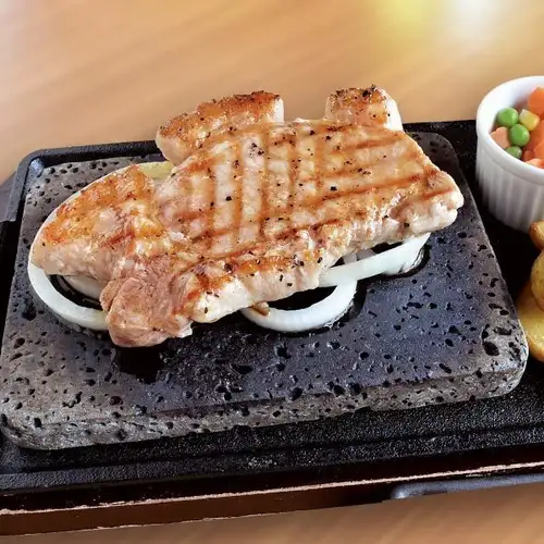 アグー豚の鉄板焼き