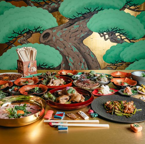 豊富な料理を立ち飲みで楽しくお過ごせます。