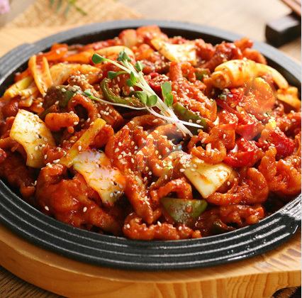 Iron plate dak galbi (single item)