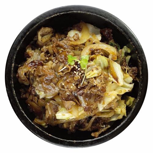 이시야키 프루코기 덮밥(단품)