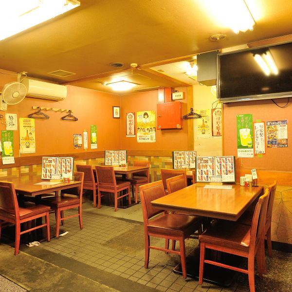 【각종 연회에 ◎】 연회는 딱 자리.의자도 테이블도 넓어서 그만 오래 버립니다.