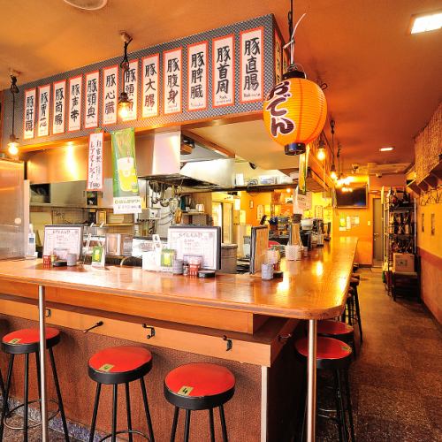 選ばれし串焼司がお出迎え