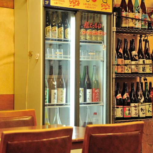 日本酒、焼酎豊富にご用意