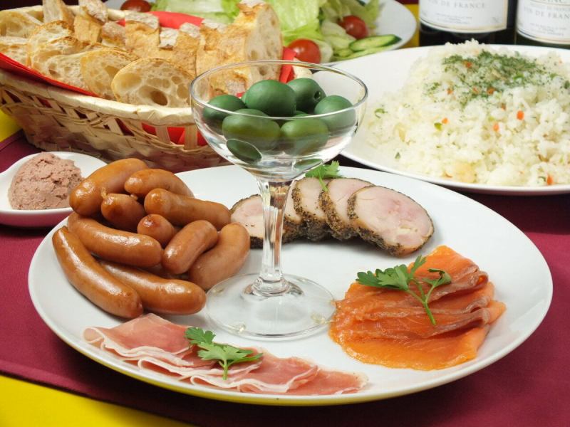 オードブル　現在コロナ対策の為、お取り扱い中止としております。