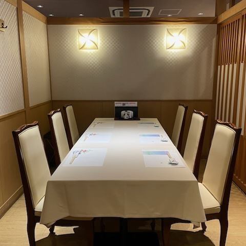 通気のよい半個室