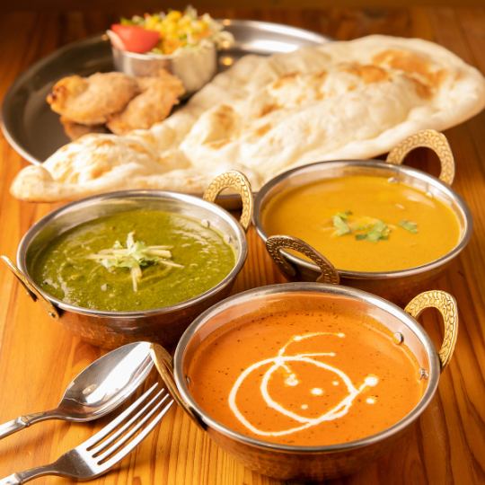[Curry set menu] Enjoy authentic curry♪