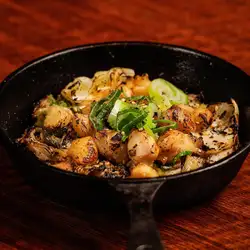 Grilled chicken tail meat from Oyama chickens