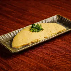Fluffy and creamy rolled omelet