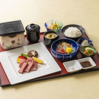 焼きたて和牛ディナー「広島牛ロース御膳」