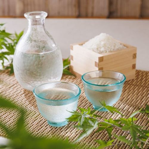 冷で楽しむキリっと辛口の日本酒がお勧め！