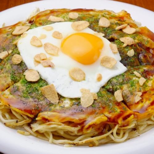 Authentic Hiroshima Okonomiyaki is Uri