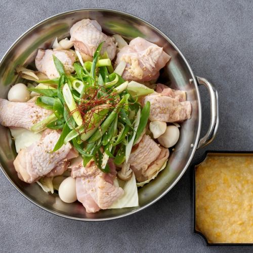 【僅限套餐】月見山藥泥炒蛋火鍋