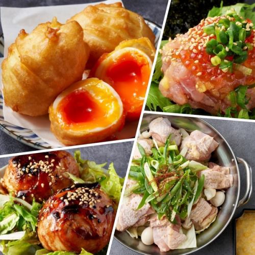 新鮮農場直送雞蛋,以及優質肉類和魚類!在輕鬆的環境中享用雞蛋、肉類和魚類菜餚。著名的唐玉♪