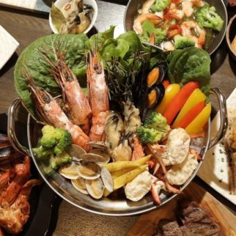 【含2小时无限畅饮】野味套餐 5,500日元（含税）