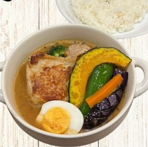 Soup curry dinner