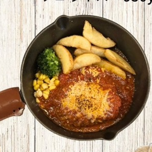 Tomato stewed hamburger