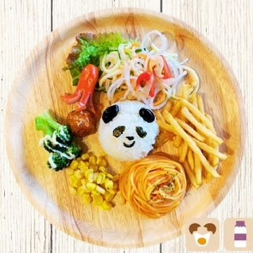 Panda's Lively Plate
