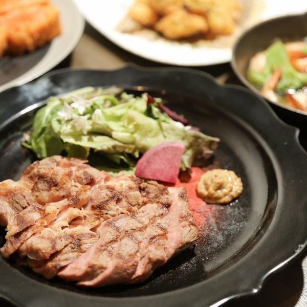 国産豚ロースのグリル