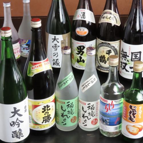 [Local sake in Nemuro]