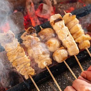 Assortment of 5 kinds of skewers