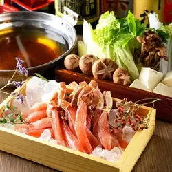 蟹しゃぶ鍋（季節限定：10月中旬～2月下旬）