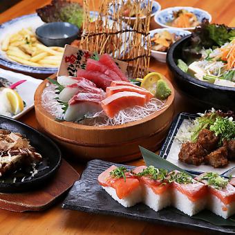 【貸切専用】飲み放題付き豪華なお食事でゆったり楽しく宴会♪楽唄コース！カラオケ歌い放題！