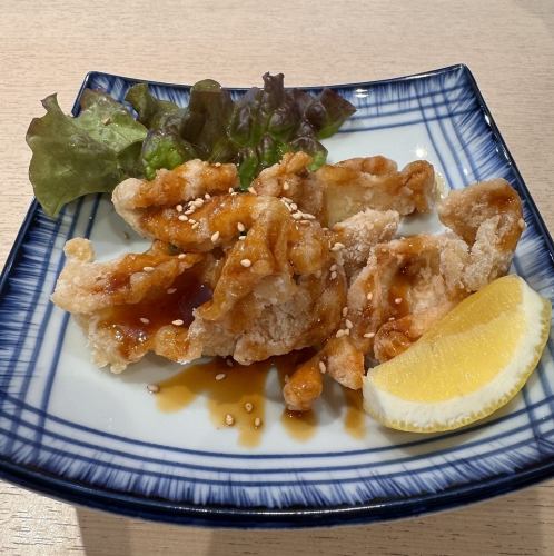 Deep fried chicken skin