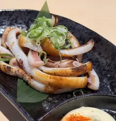 烤日本飛魷