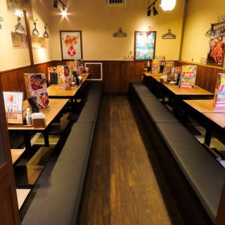 20名様～40名様に最適な貸切個室を完備してます♪