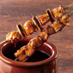 Seiryu Young Chicken Thigh Skewer/Negima Skewer (1 of each)