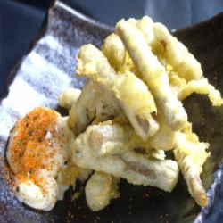 ごぼうの京七味揚げ／鮪アボカドマヨ