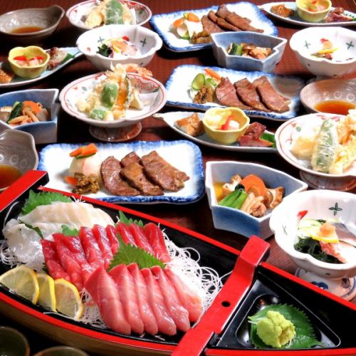 【享受宫城的名品】尽情享受宫城的美味吧!宫城的4,720日元(含税)套餐♪
