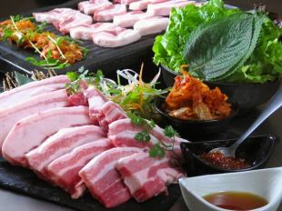 Enjoy a luxurious full course of Korean cuisine ★ 5,000 yen with 2 hours of all-you-can-drink