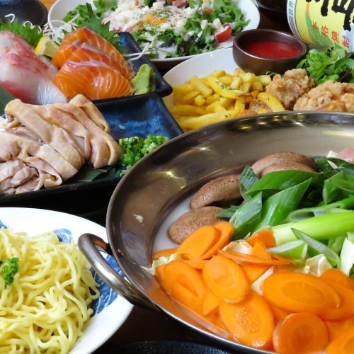 A course that includes [Himeji specialty] Hinepon is also recommended for spring banquets ★ We also have hot pots that will be nice for the upcoming season ◎