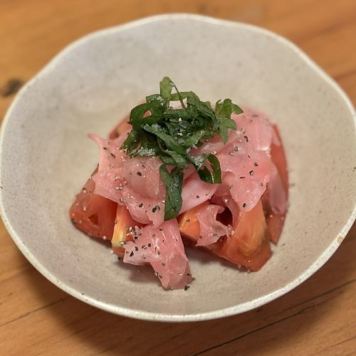 ガリしそトマト