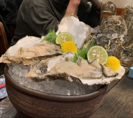 Raw oysters (6 pieces)