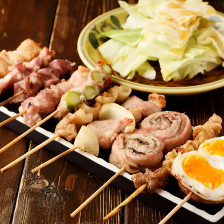 串男名物！博多名物！こだわりの「やきとり」　10本盛り