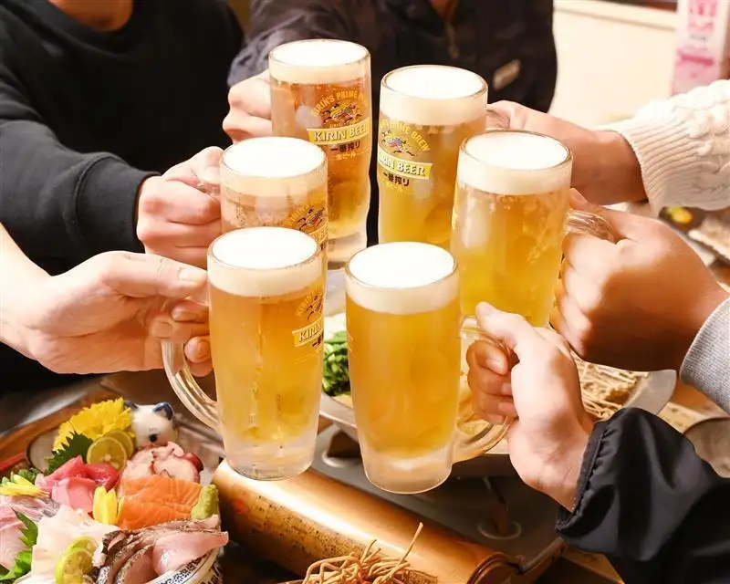 【平日の気軽な飲み会に】生ビール付2H単品飲み放題！2189(税込)