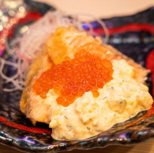 サーモンレア天　いくらたるたる