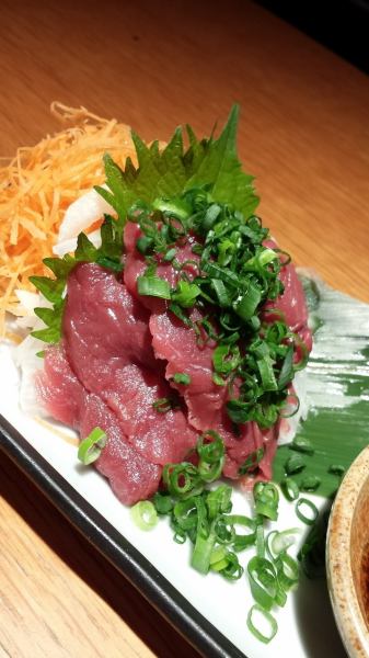 Special horse sashimi