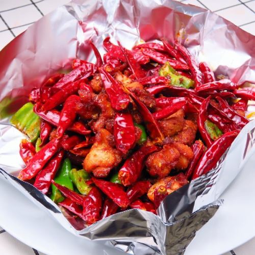 ★口水鶏(熱い)/★辣子鶏