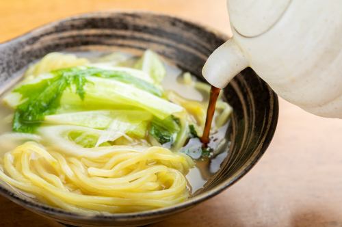 【おすすめ】〆のラーメン（一玉 130g）