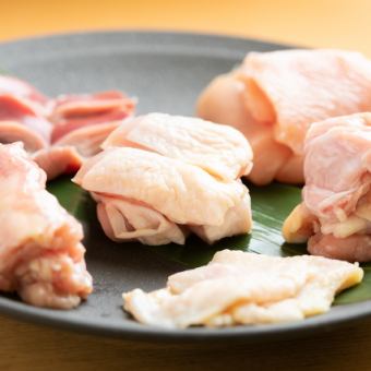 [New local chicken course] Kanmuri local chicken beak teppanyaki local chicken course 8,400 yen (tax included) *All-you-can-drink included*