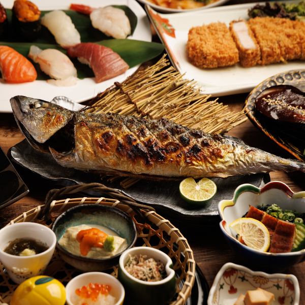 【上質な和食を堪能】当店の自慢の料理を思う存分にご堪能頂ける心躍る宴会コース♪嬉しい飲み放題付き◎