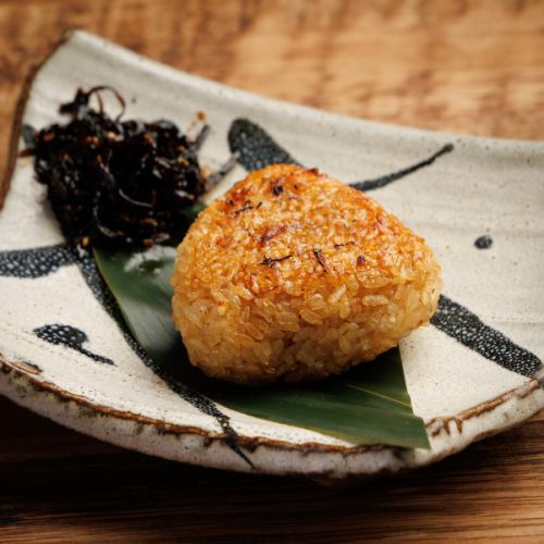 焼きおにぎり~焦がし醤油バター~