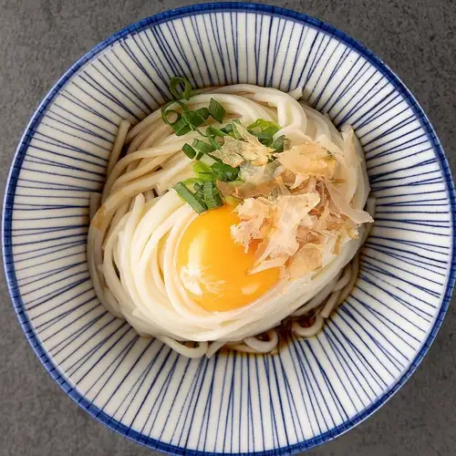 長崎　釜玉五島うどん