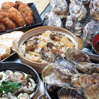 [Winter only] 90-minute all-you-can-eat oyster course (Men) 4,680 yen (Women) 4,280 yen