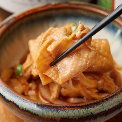 本柚子仕込鶏皮ポン酢